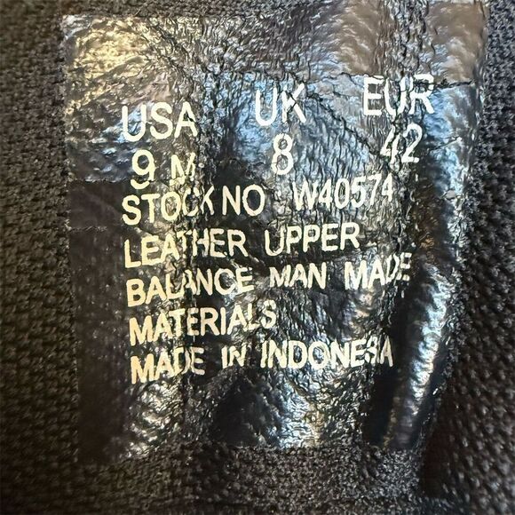 Wolverine Men's Black Waterproof Leather Boots Size 9 US 42 EU - Picture 15 of 16